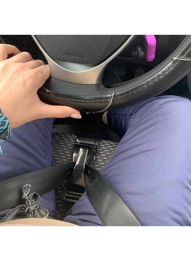 **مُعدِّل حزام أمان الحمل – موسع حزام أمان السيارة للحوامل – حماية مريحة وآمنة للجنين، مشبك معدني - Image 3